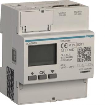 Hager Energiezähler 3phasig      ECA382D 