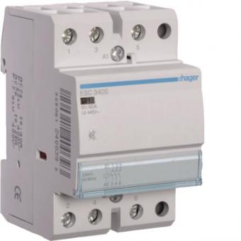 Hager Installationsschütz 40A    ESC340S 