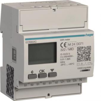 Hager Energiezähler 3phasig      ECR302C 