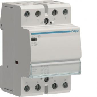 Hager Installationsschütz 63A     ESC463 