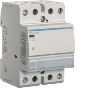 Hager Installationsschütz 40A    ESC240S 