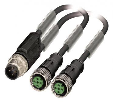 Lapp S/A-Kabel AB-C3-M12Y-0,3PUR-M12FS-B 