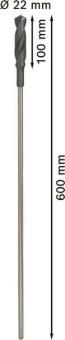 Bosch Installationsbohrer 22,0x600mm 