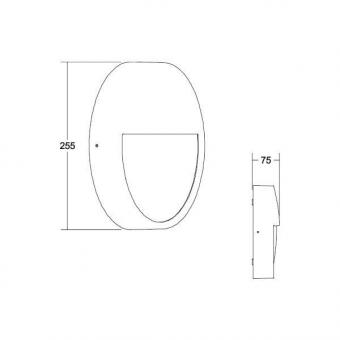 Brumberg LED-Wandanbauleuchte   10037173 