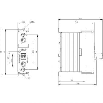 Siemens 3RF23101AA02 Halbleiterschütz 