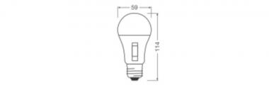 Ledvance LED CLASSIC A75 DIM CCT SELECT 