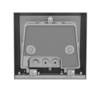 LEDV Außenleuchte UB WALLPACK P grau 
