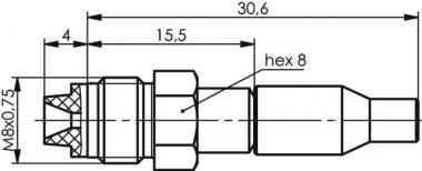 TEGA FME-Kabelbuchse         J01701A0008 