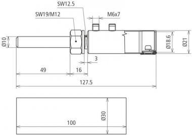 Dehn 819640 AE     AE BO10 KF HVI 60 V2A 