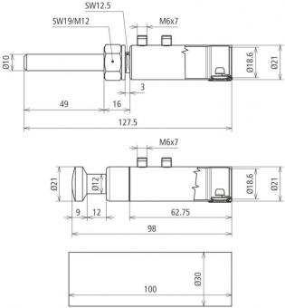 Dehn 819645 HVI HVI LI PL ASS RIV KF V2A 