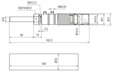 Dehn 819648 AE  AE ISO RAV KF HVI 60 V2A 