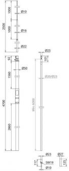 DEHN HVI 23 L6M SR4700 IP RFS2500 GFK AL 
