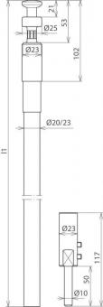 Dehn 819223 HVI RIV HVI RIV 75 23 L6M GR 