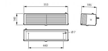 Philips 1 LampeC WL346W 1xTUV T5 25W HFS 
