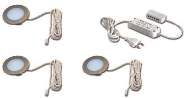 Hera 3er Set FR 55-LED 3W nw 61056938003 