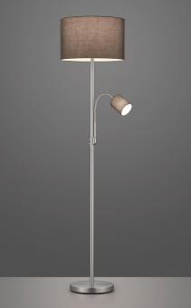 TRIO Deckenfluter HOTEL nickel 403900211 