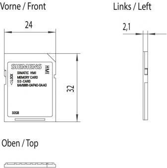 Siemens SIMATIC HMI   6AV6881-0AP40-0AA0 