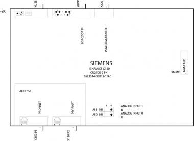 Siemens 6SL32440BB121FA0 SINAMICS G120 
