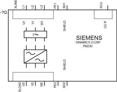 SIEM SINAMICS G120P Power Module PM230 
