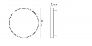 Nobile LED Aufbau WD 300 R    1513001001 