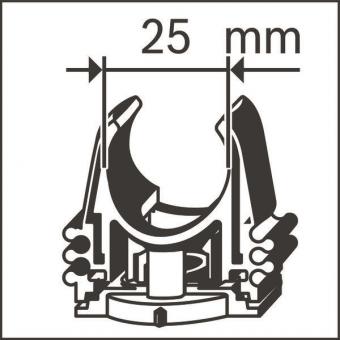Bosch Rohrclip PRO EPC-25 (100 Stk.) 