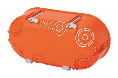 f-tronic HW Gerätedose 2-fach 2x Ø  E118 