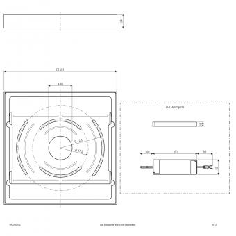 EVN LED-Anbaupanel IP20 weiss  PAQ190102 