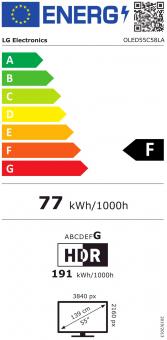 LG OLED55C58LA sw OLED-TV 