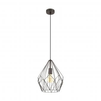EGLO Hängeleuchte CARLTON schwarz  49257 