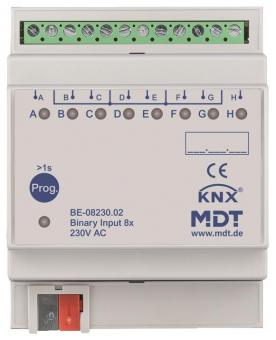 MDT Binäreingang 8-fach 4TE REG 