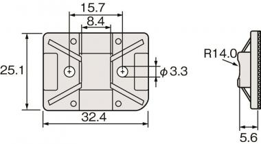 Hellermann TY8G1S-PA66W-BK(100) 