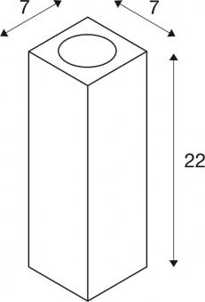 SLV THEO UP/DOWN QPAR51 Indoor   1000330 