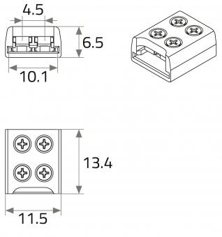 Rutec Einspeisungsverb. Screw      70221 