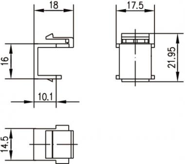 TG Blindstopfen, schwarz für H00030A0008 