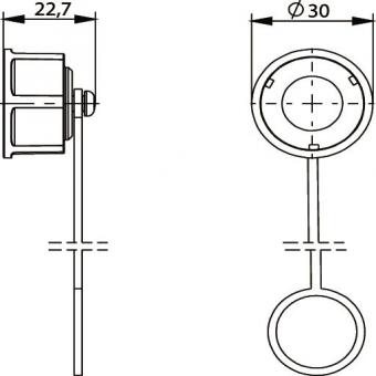 TG STX V1 Flanschschutzkap   H80030A0004 