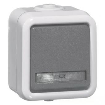 PEHA Serientaster, grau      D 625 T WAB 