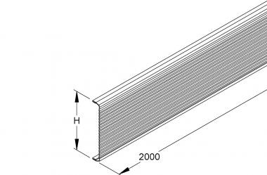 Niedax GDSR78R Gk. Stahl-      GDSR 78 R 