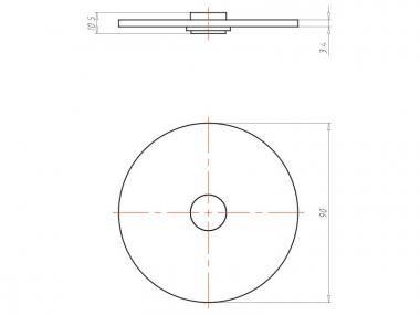 KAIS Feuchtraumdeckel            1174-99 