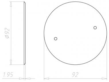 KAIS Brandschutzdeckel HWD 30-90 1184-94 