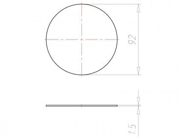 KAIS Universal-VDE-Deckel        1184-77 