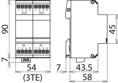 DEHN Üs-Ableiter                  918401 