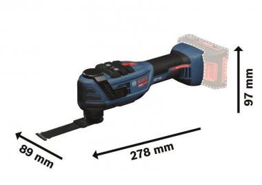 Bosch Akku-Multi-Cutter EXOP18V-40 