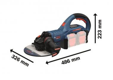 Bosch Akku-Winkelschleifer EXWS18V2-230P 