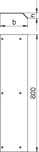 OBO AIKF D 35075 Blinddeckel 