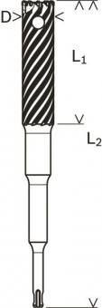 Bosch 2608587100 Rebar   SDS-PLUS ARMIER 