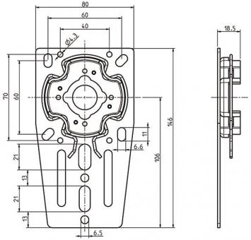 Rademacher 4015K-04 Click-Fertigkasten- 