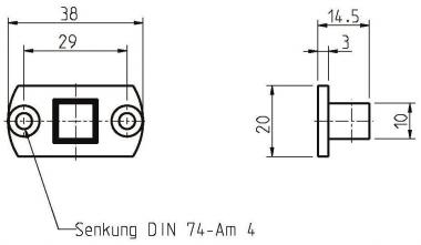 Rademacher 4010-S Adapter Small 10er 