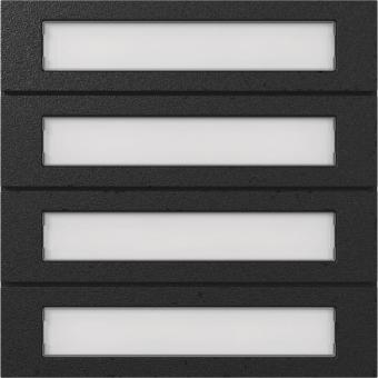 GIRA 5534925 Ruftastenmodul 4fach 