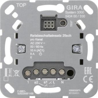 GIRA 540400 S3000 Relaisschalteinsatz 