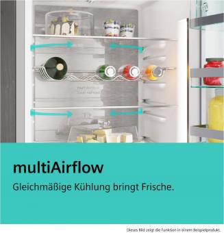 Siemens KS36NAXCG sw steel Kühlschrank 